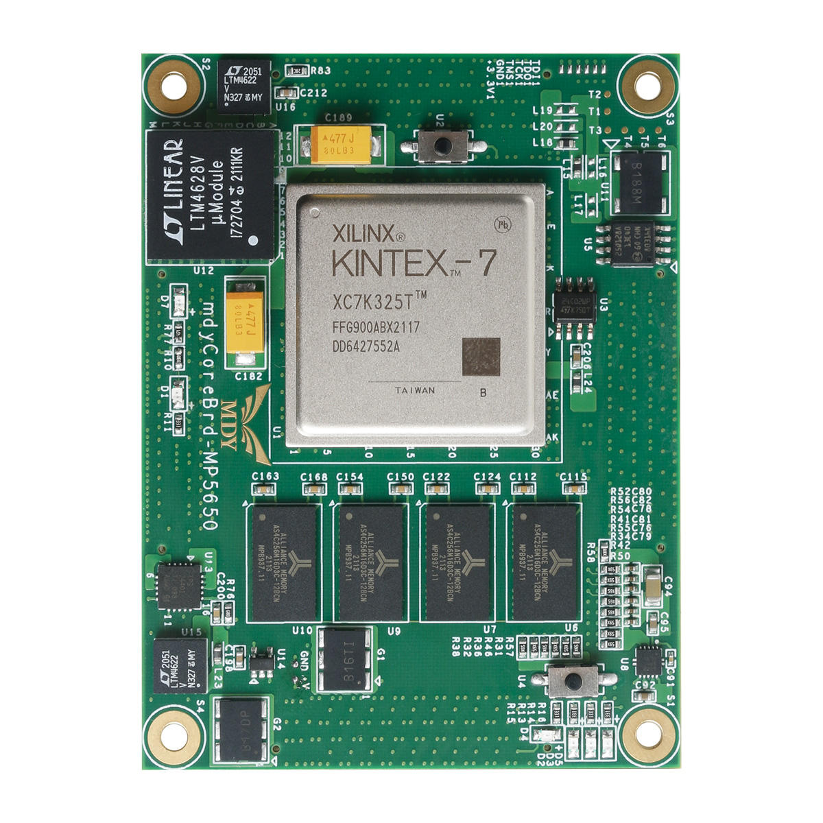 CO5650-K7-325 Kintex-7 核心板实物图